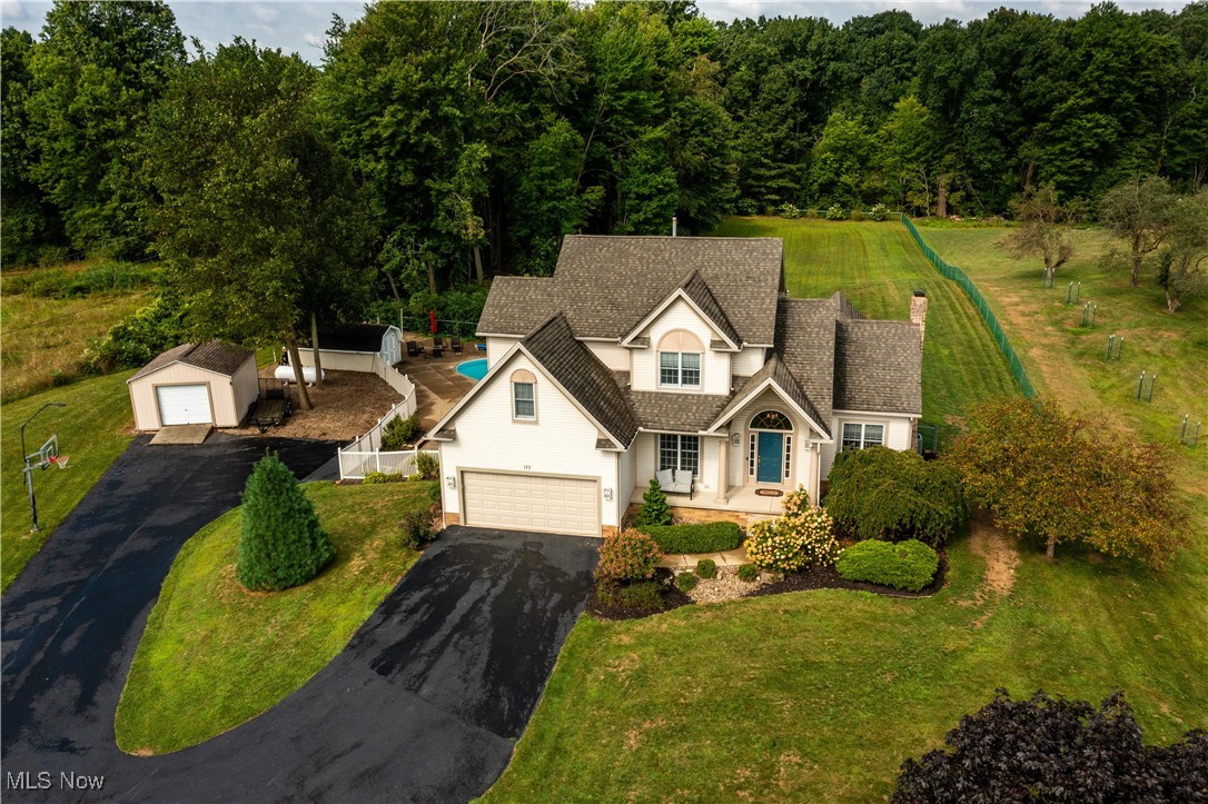 177 Mishler Road Mogadore, OH 44260 - Photo 3 of 50 Aerial view of the front of the home