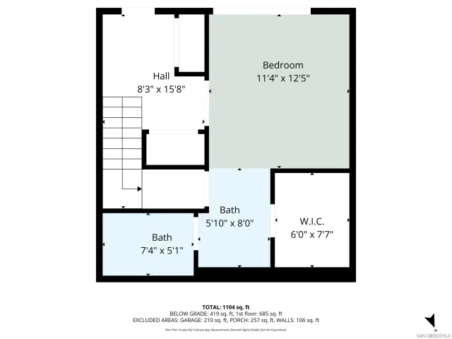 a picture of a floor plan
