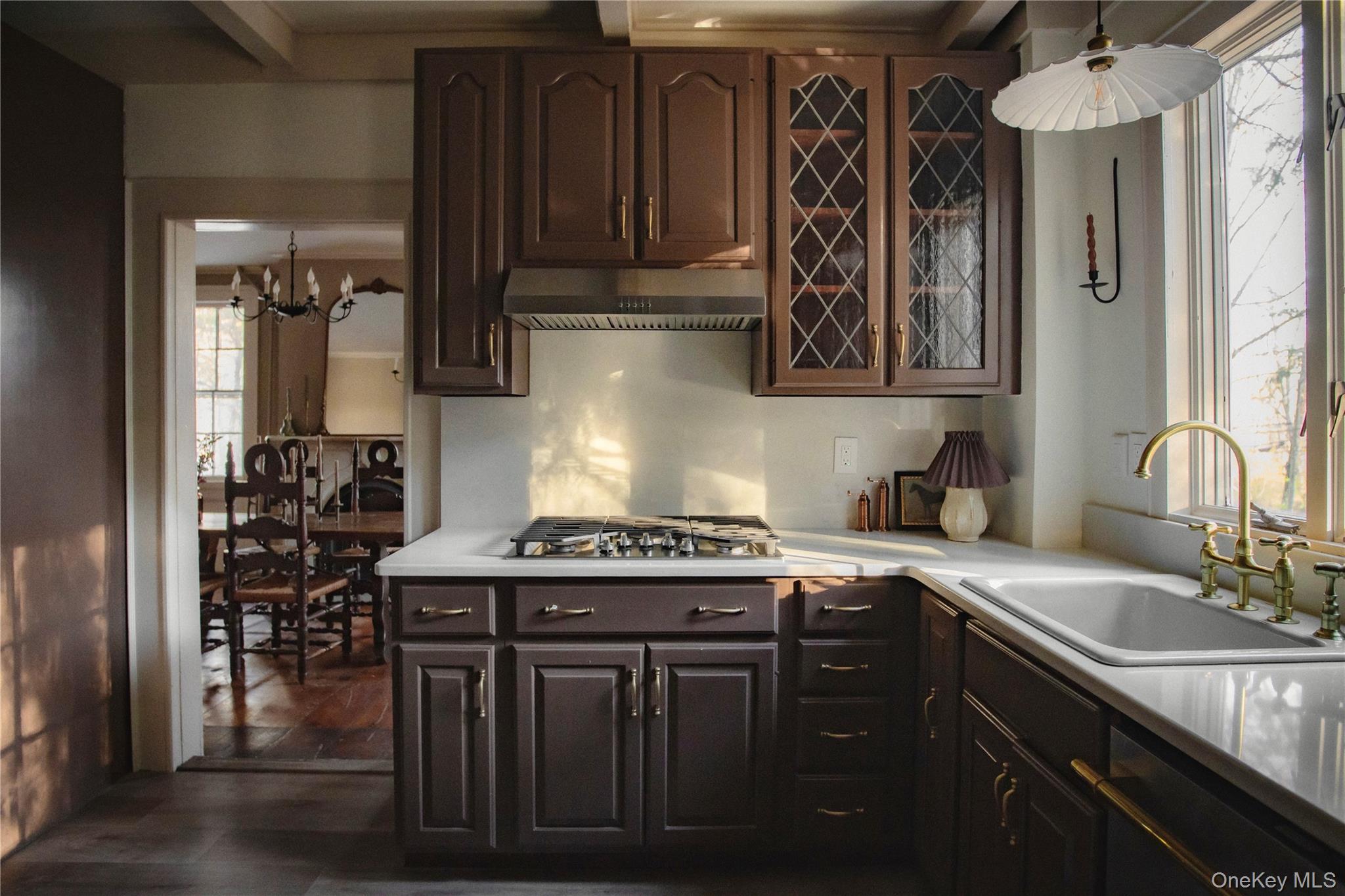 5091 Rte 9W Newburgh, NY 12550 - Photo 17 of 46 a kitchen with stainless steel appliances granite countertop a sink stove and cabinets