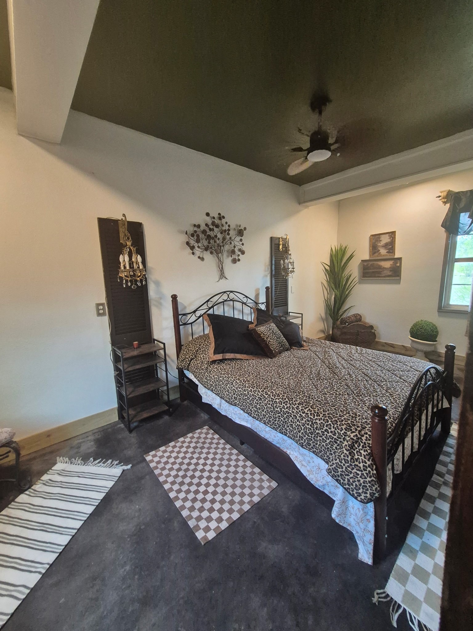2503 River Crest, Unit 1 Houston, TX 77338 - Photo 6 of 23 a bedroom with a bed and wooden floor