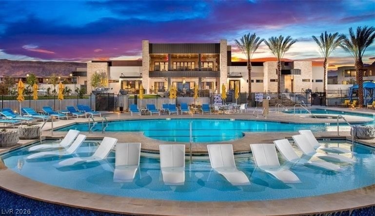 4159 Solace Street, Unit 2 Las Vegas, NV 89135 - Photo 53 of 71 Gorgeous community pool for relaxation, water aerobics or lap swimming.