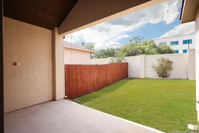 a view of outdoor space and yard