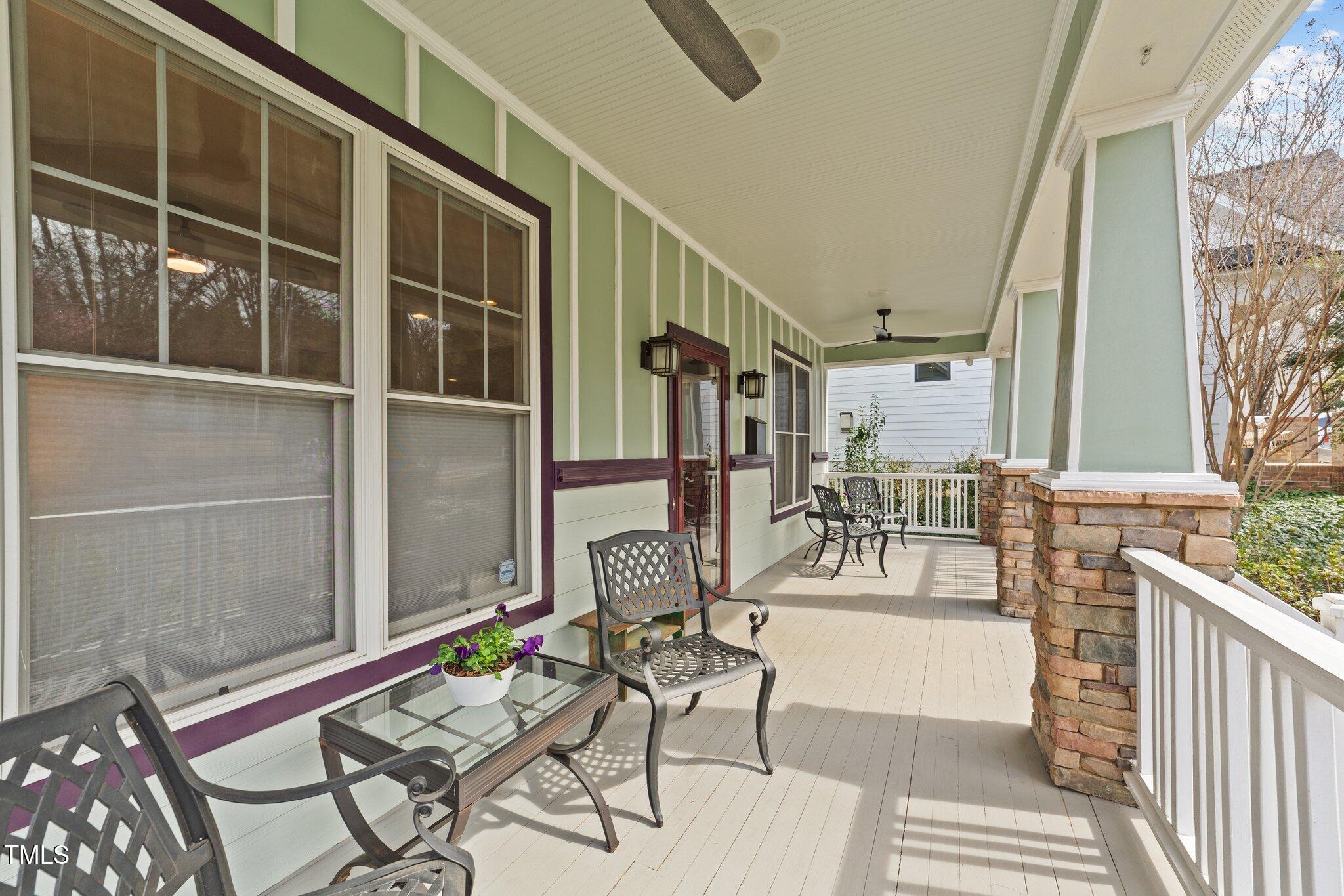 2506 Everett Avenue Raleigh, NC 27607 - Photo 4 of 45 a view of a balcony with chairs