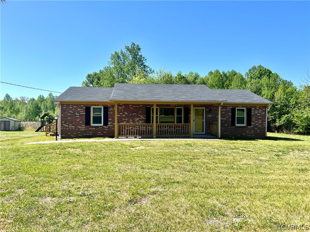 2720 Scuffletown Road Rice, VA 23966 - Photo 29 of 31 front view of a house with a yard