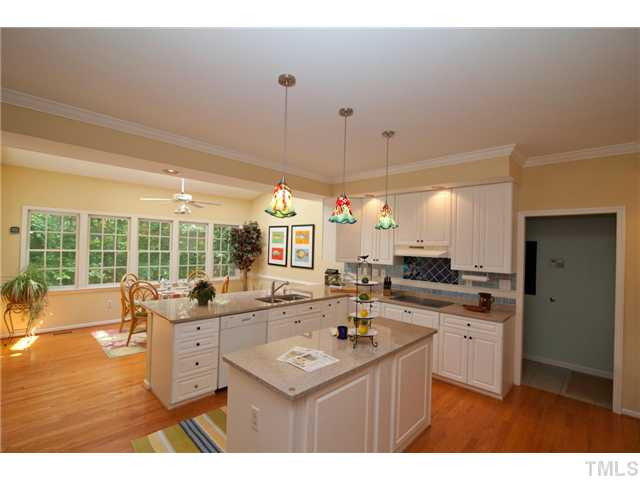 12400 Glenlivet Way Raleigh, NC 27613 - Photo 5 of 24 Another shot of the Kitchen.... Wow! The Space! Kitchen