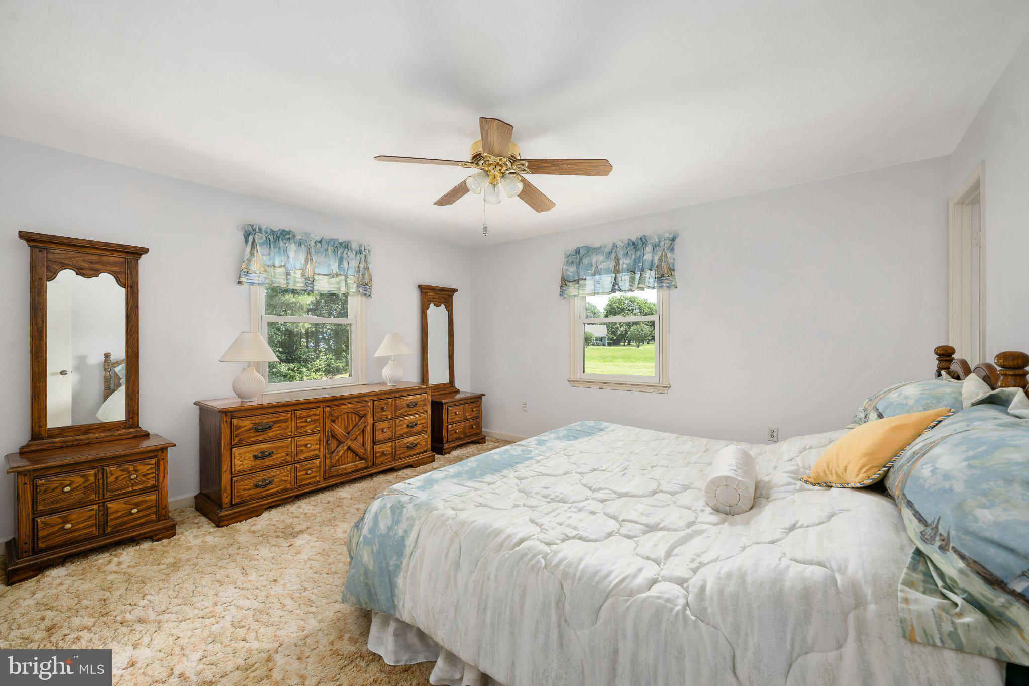 279 Harbor Drive Reedville, VA 22539 - Photo 37 of 97 Celing fans in bedrooms