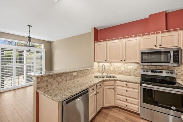 19 Stone Ridge Boulevard Hermitage, PA 16148 - Photo 16 of 40 Ample counter space & cabinets. Electric stove BUT gas hook up is in place