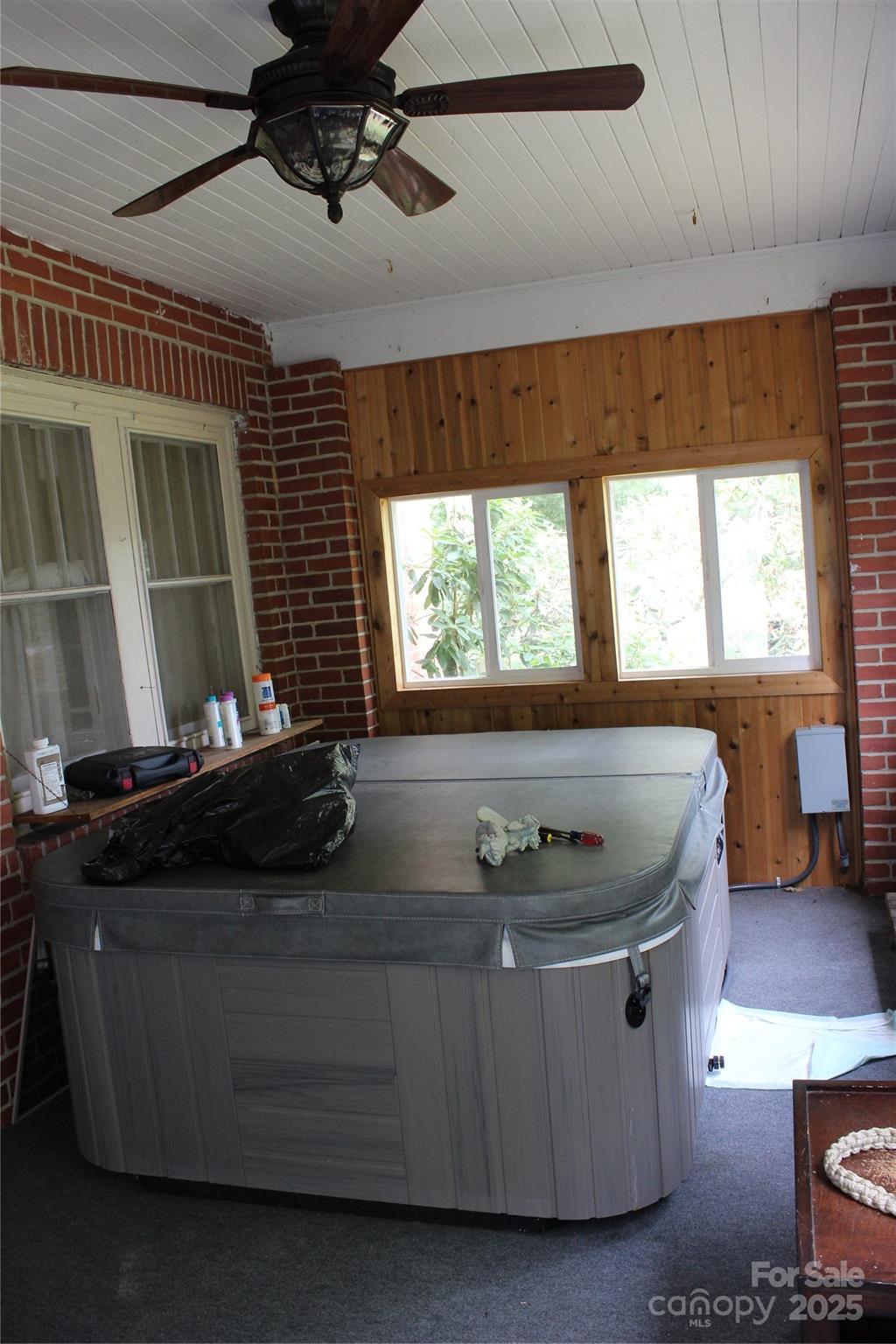 158 School House Road Mills River, NC 28759 - Photo 12 of 22 a living room with stainless steel appliances granite countertop furniture and a window