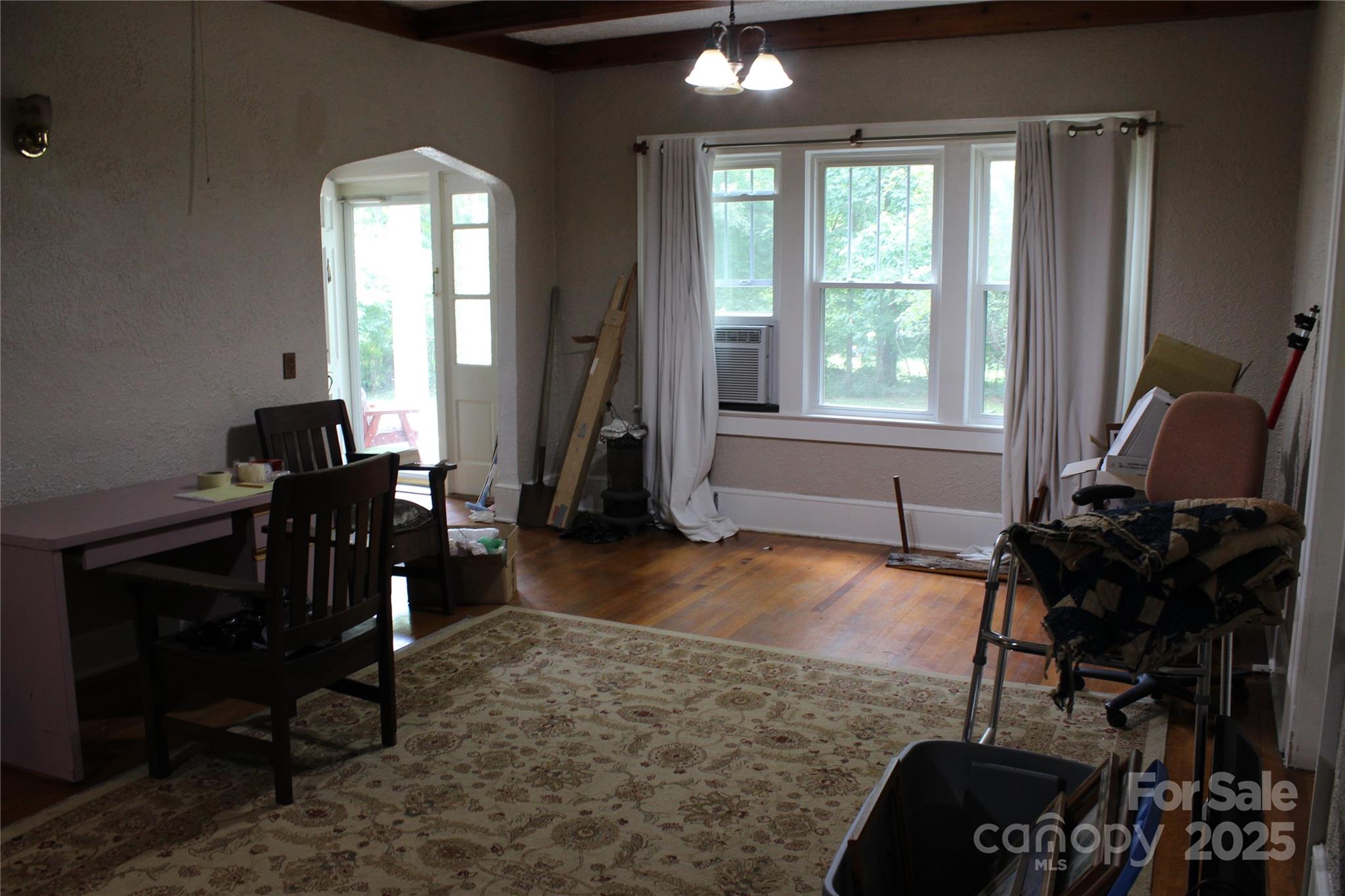 158 School House Road Mills River, NC 28759 - Photo 8 of 22 a living room with furniture and wooden floor