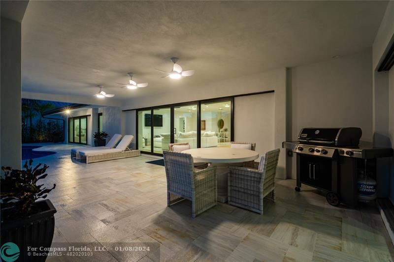2375 Northeast 29th Street Lighthouse Point, FL 33064 - Photo 47 of 76 a view of a lobby with furniture and floor to ceiling window