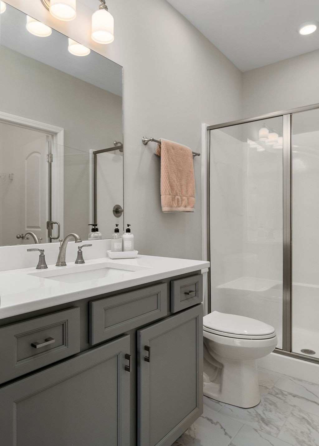 324 Evans Drive Tullahoma, TN 37388 - Photo 31 of 53 a bathroom with a sink a toilet and shower