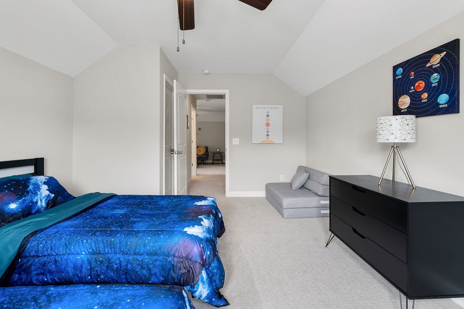 324 Evans Drive Tullahoma, TN 37388 - Photo 41 of 53 a bedroom with a bed and glass wall