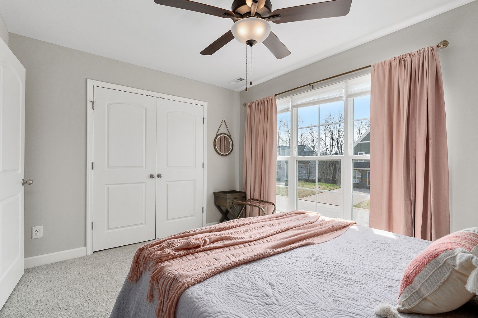 324 Evans Drive Tullahoma, TN 37388 - Photo 44 of 53 a bedroom with a bed and wooden floor