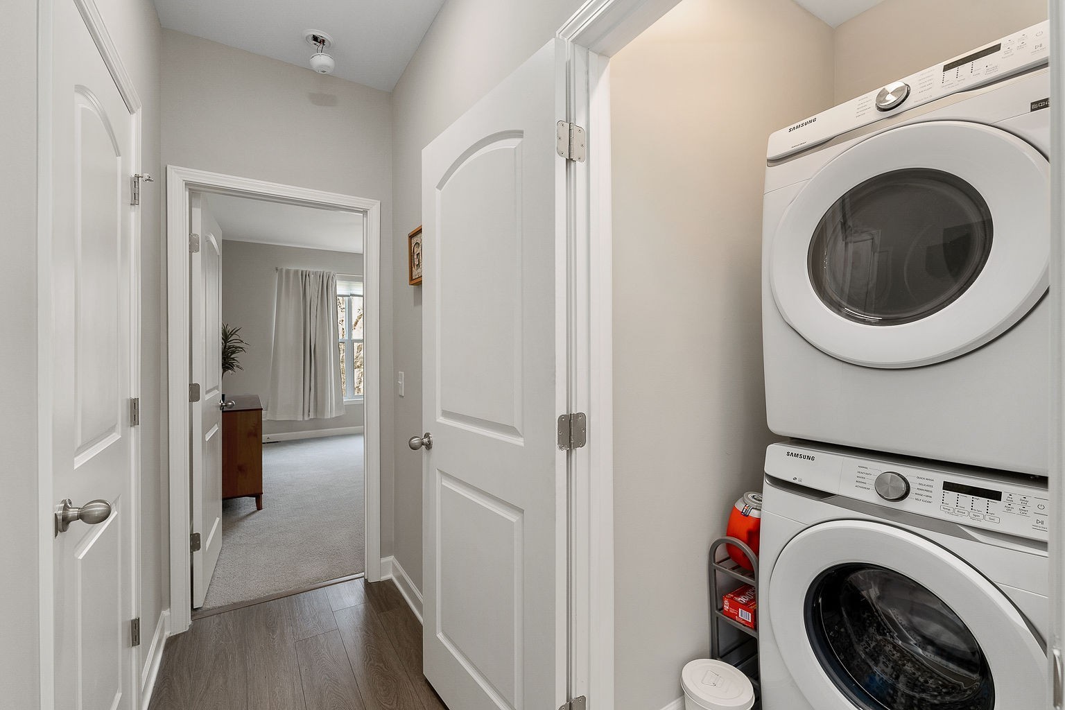 324 Evans Drive Tullahoma, TN 37388 - Photo 48 of 53 a view of a hallway with washer and dryer