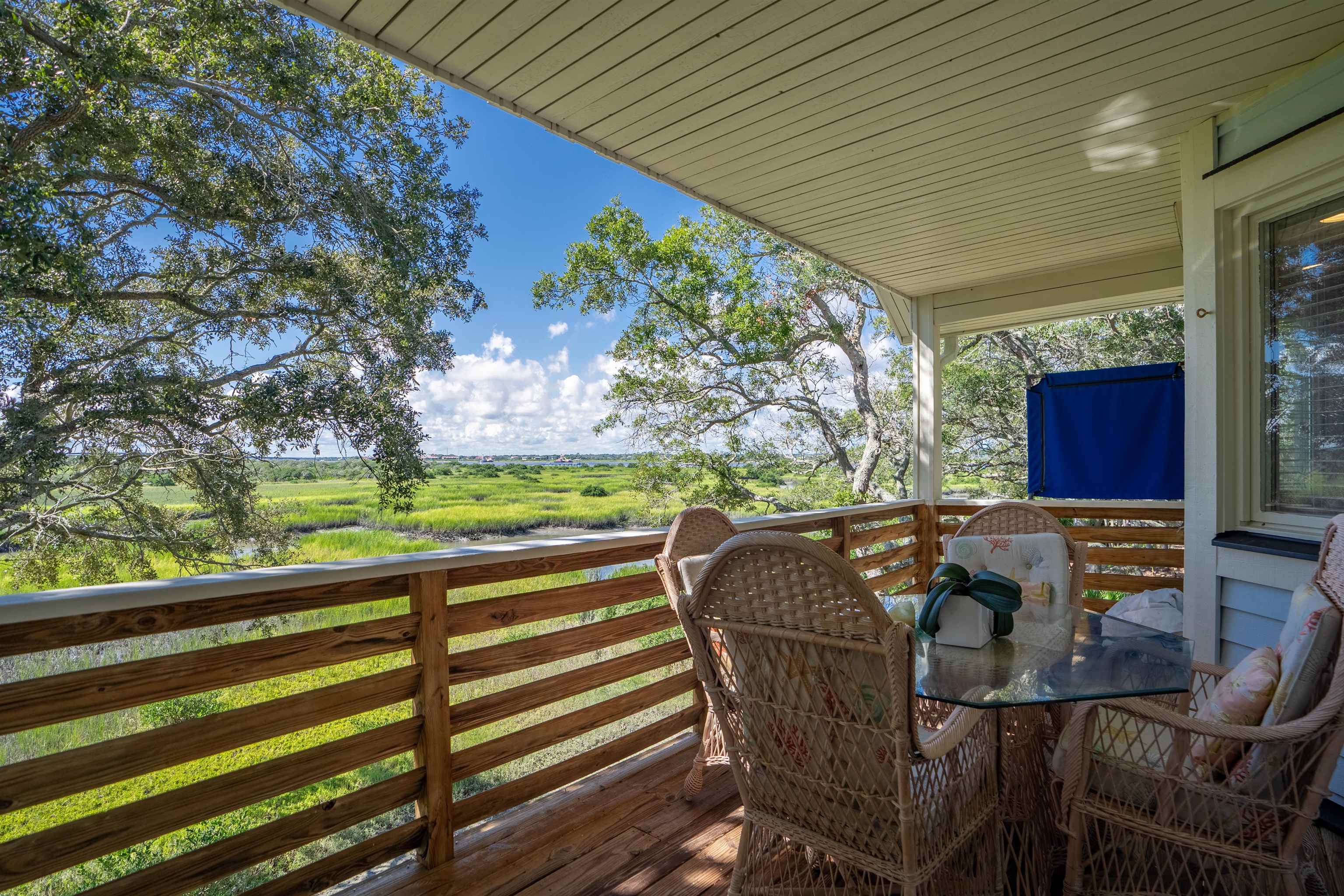 547 Carcaba Road St. Augustine, FL 32084 - Photo 30 of 42 a view of balcony with furniture