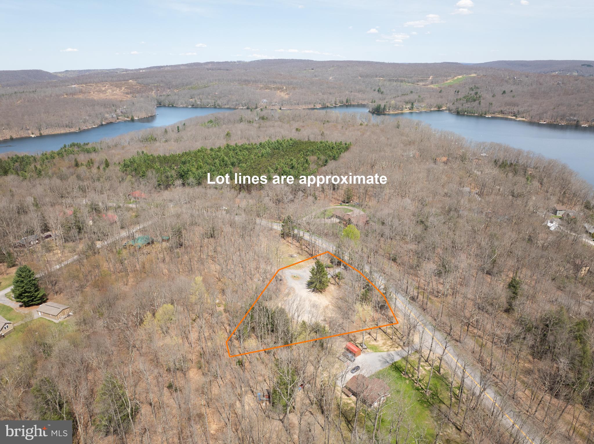 1714 Mayhew Inn Road Oakland, MD 21550 - Photo 2 of 23 an aerial view of mountain with beach