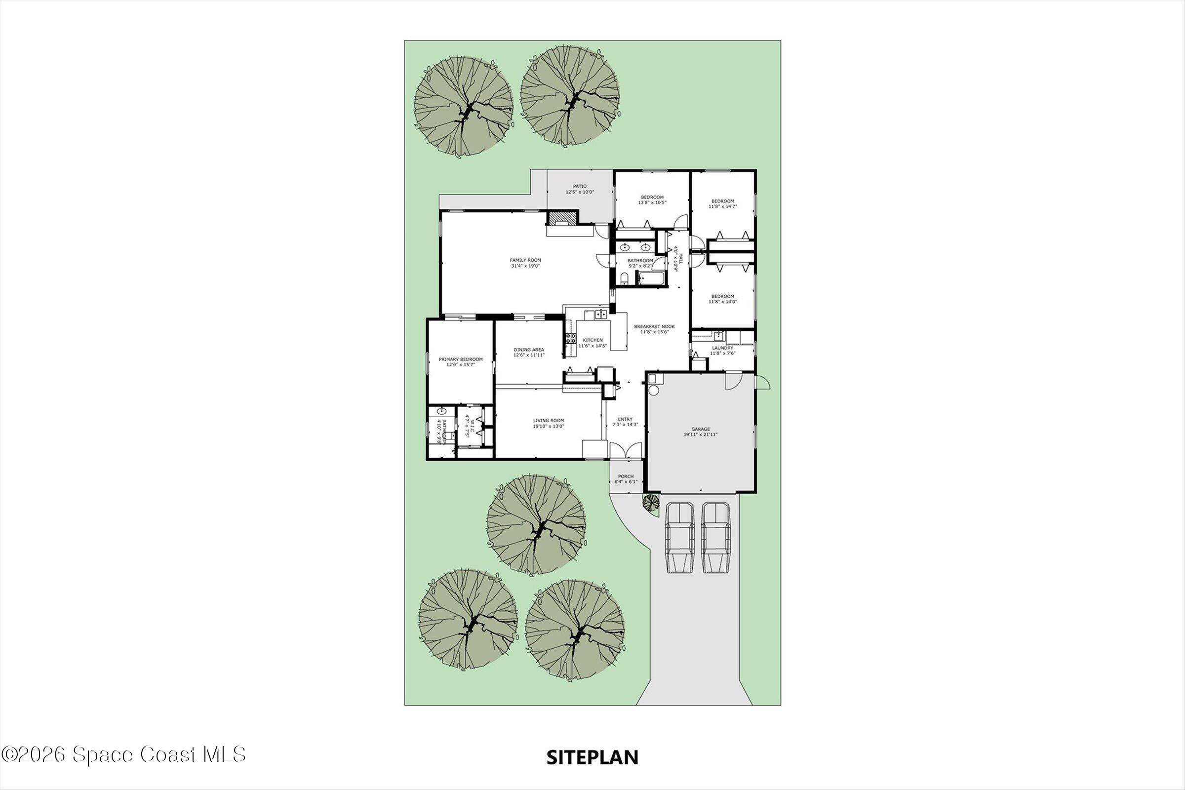 1275 Troon Way Rockledge, FL 32955 - Photo 45 of 61 a picture of a room that has a rug on it and of it