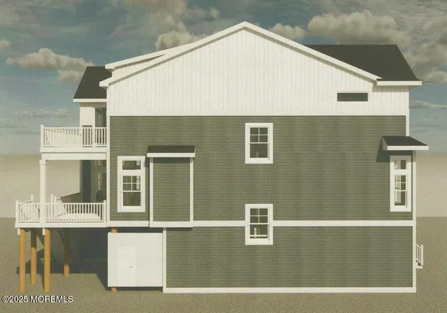 a very nice looking house with a large window