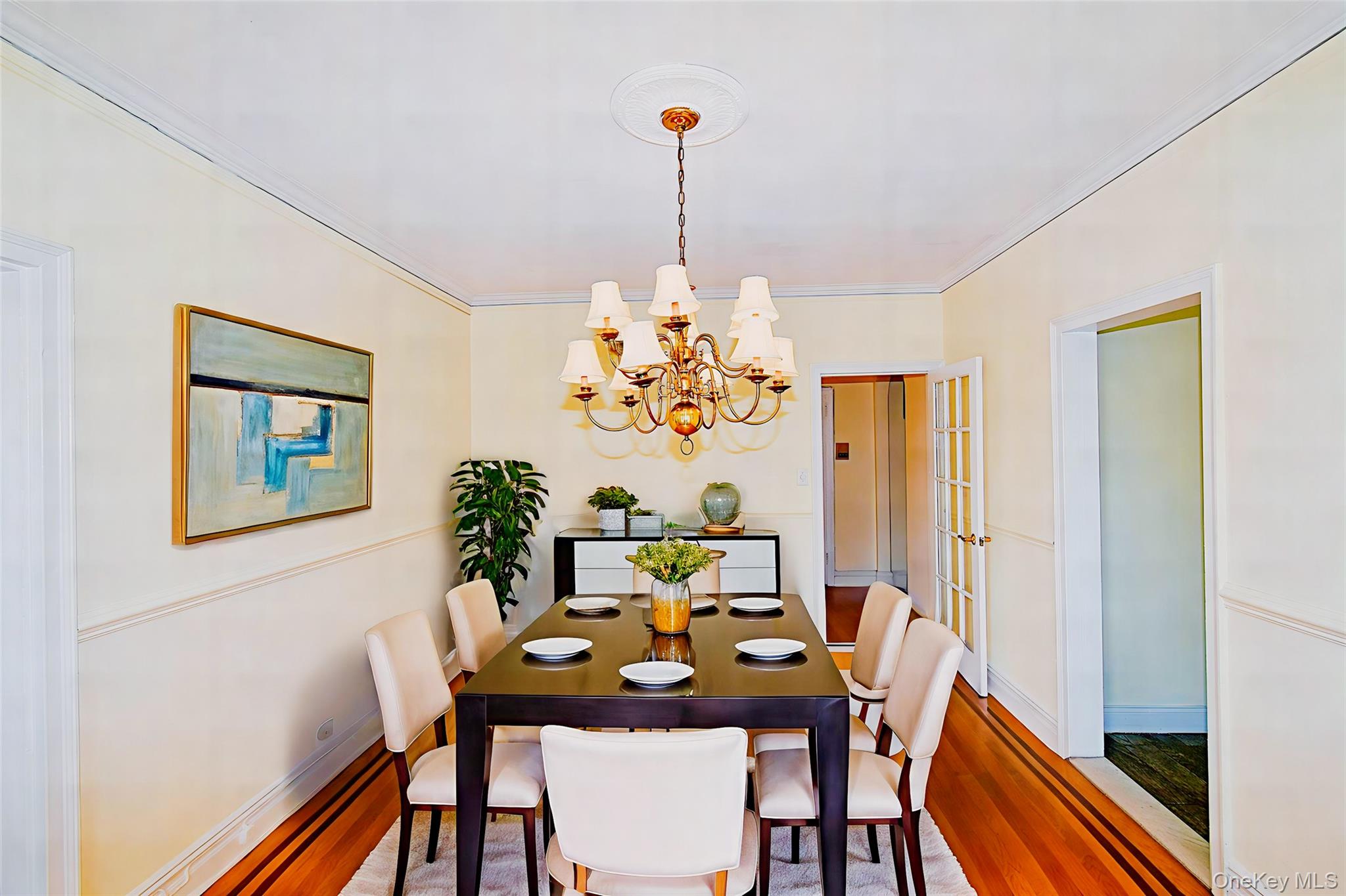 4 Park Lane, Unit 4B Mount Vernon, NY 10552 - Photo 7 of 19 a view of a dining room with furniture window and wooden floor