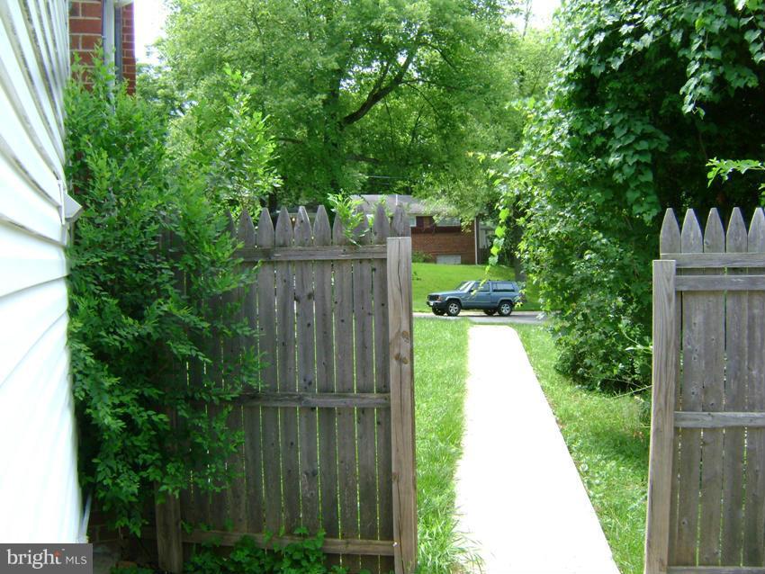 3717 Leverton Street Silver Spring, MD 20906 - Photo 30 of 30 View from back yard to street