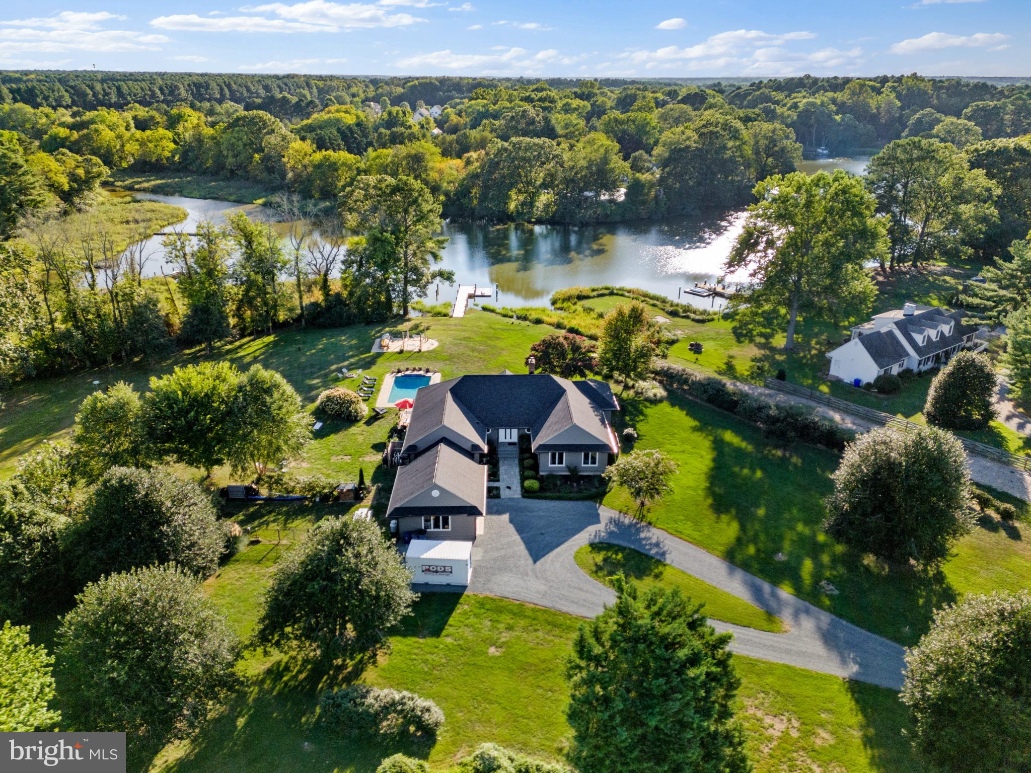 8645 Northbend Circle Easton, MD 21601 - Photo 57 of 70 Aireal view property/house to Chapel Cove