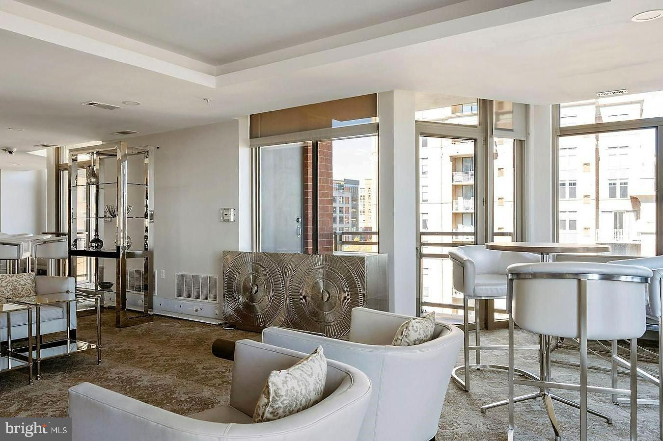 3600 South Glebe Road, Unit 602W Arlington, VA 22202 - Photo 43 of 46 a living room with furniture and a large window