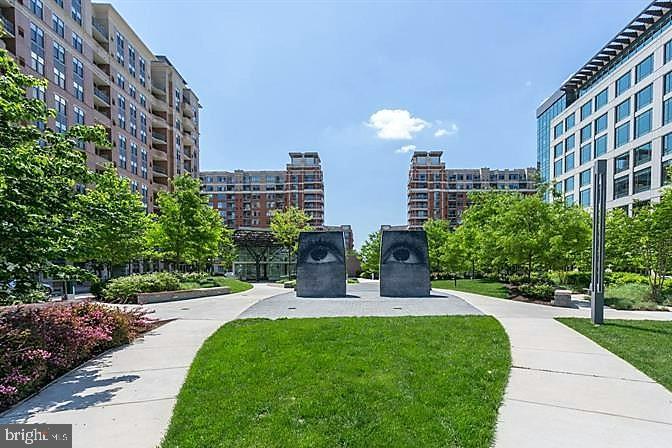 3600 South Glebe Road, Unit 602W Arlington, VA 22202 - Photo 9 of 46 a view of a building and garden