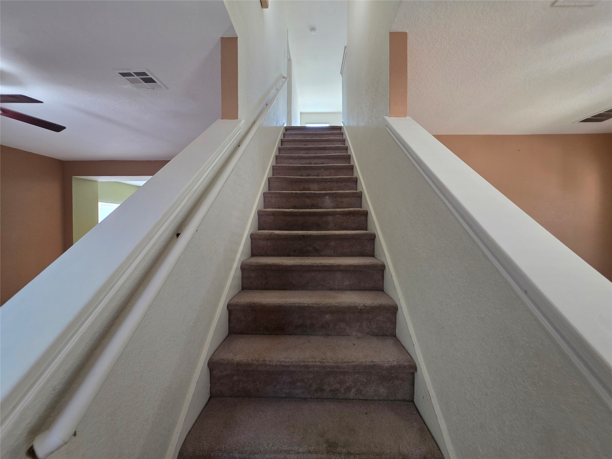 189 Ruidoso Road Kyle, TX 78640 - Photo 14 of 31 Ascend to comfort on this carpeted staircase, connecting living spaces with ease.