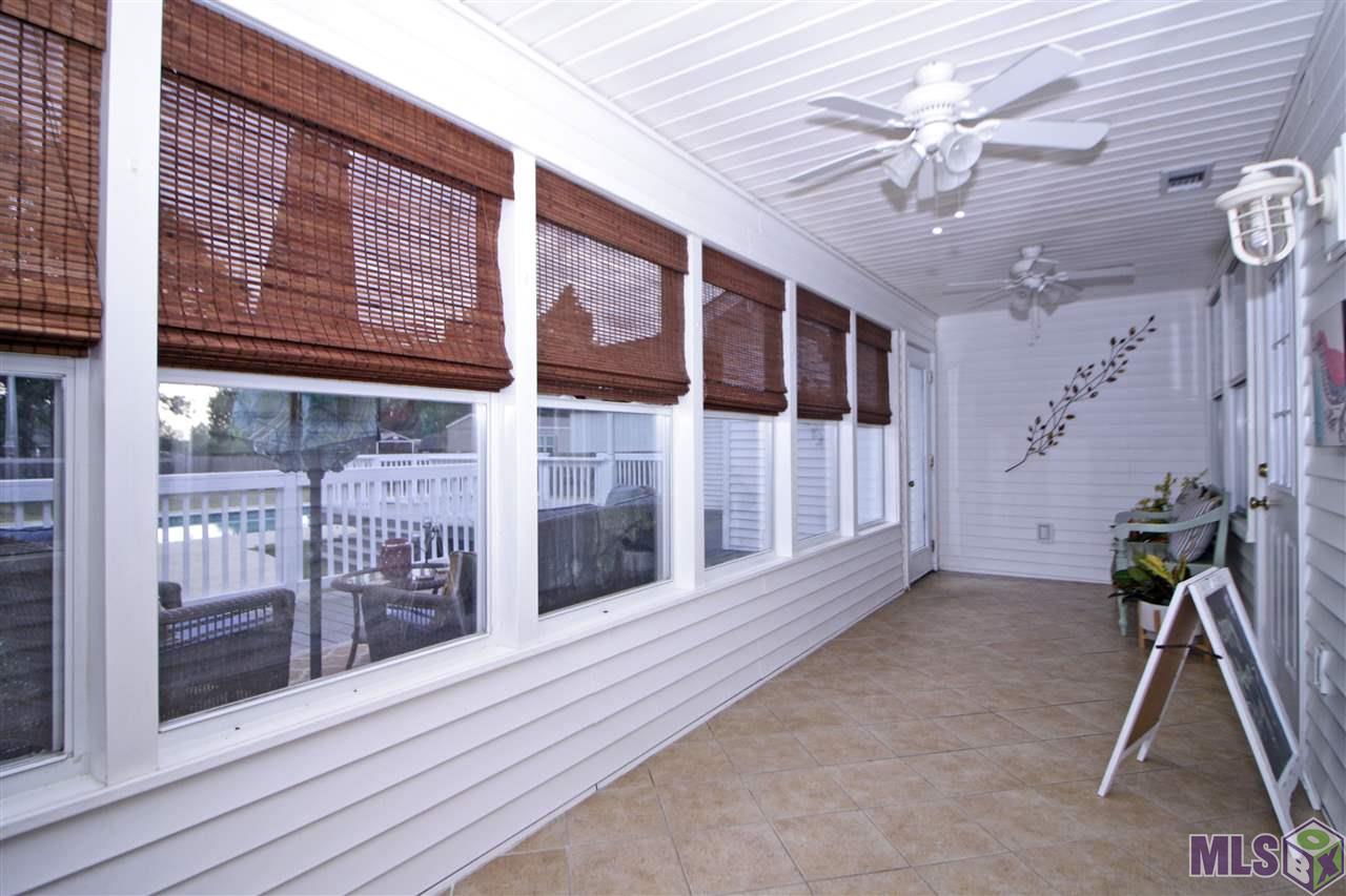 7454 South River Road Addis, LA 70710 - Photo 26 of 29 Large Sunroom right off the back patio