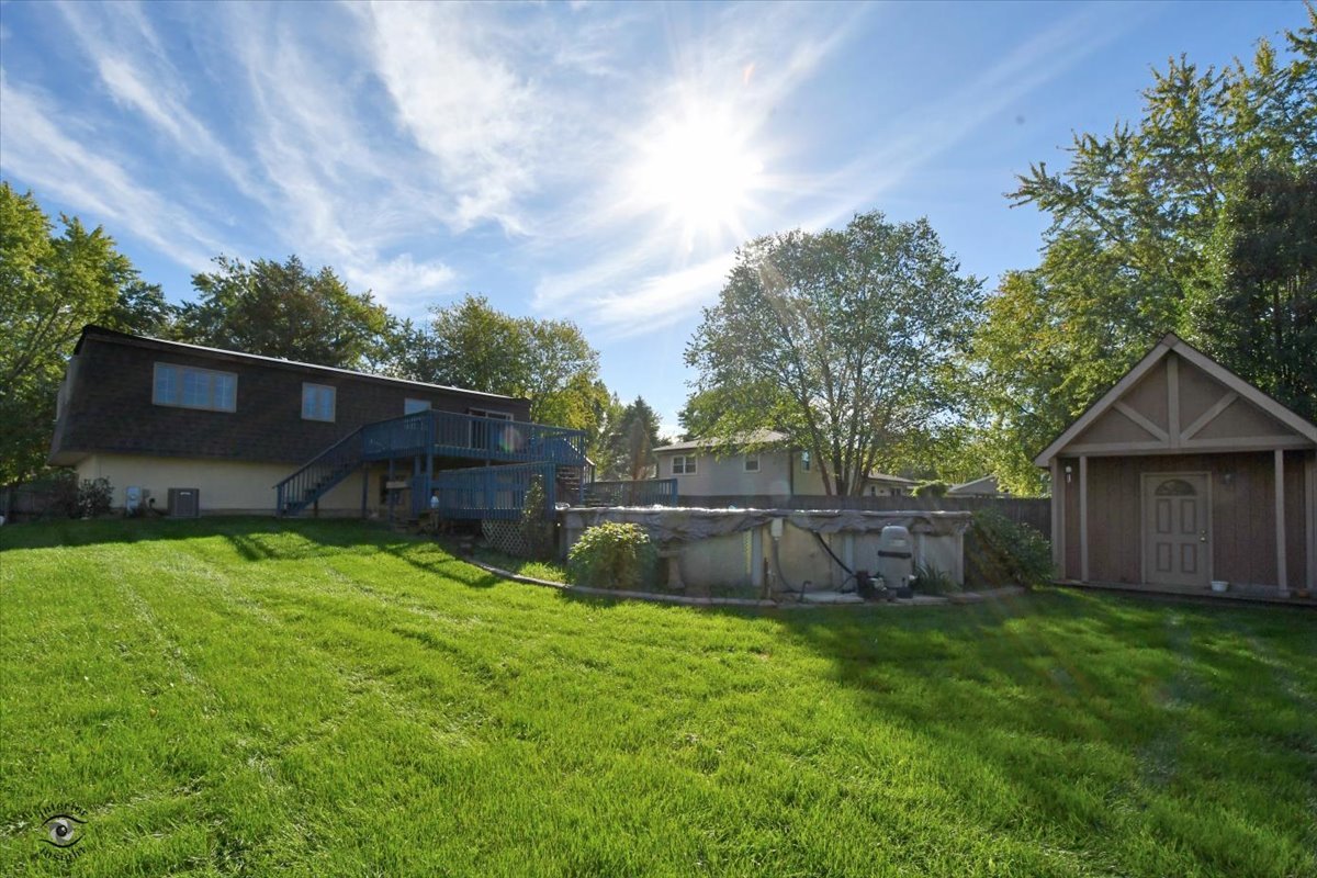 713 Southgate Road New Lenox, IL 60451 - Photo 23 of 25 a view of backyard with seating and green space