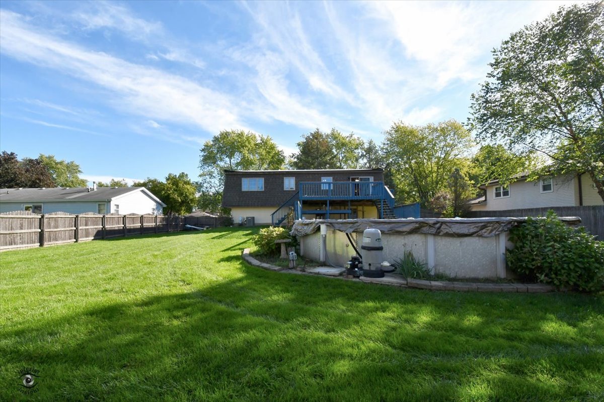 713 Southgate Road New Lenox, IL 60451 - Photo 25 of 25 a view of a house with backyard and garden