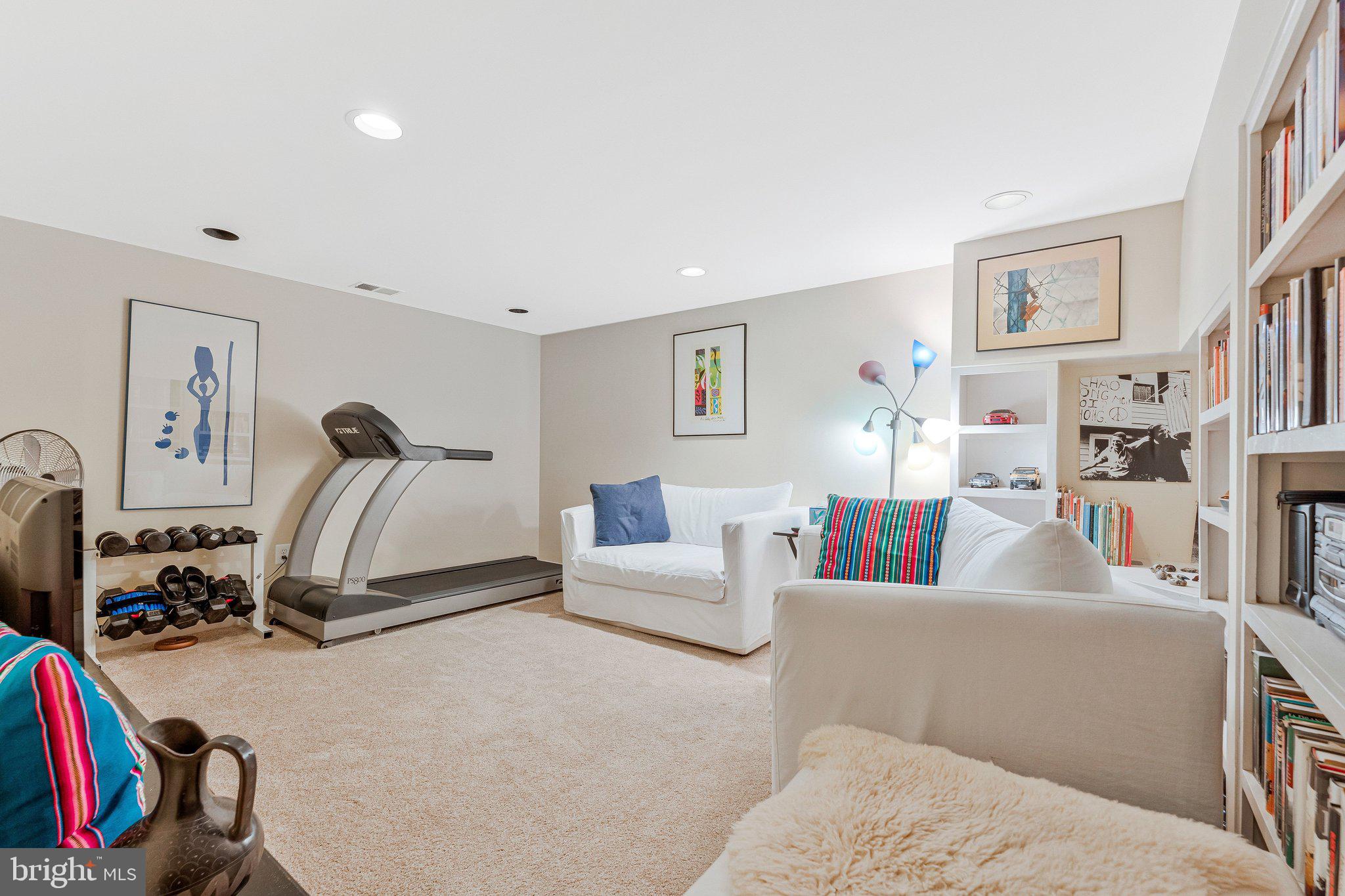 1712 Birch Road McLean, VA 22101 - Photo 45 of 59 Basement Flex Room (play / workout)
