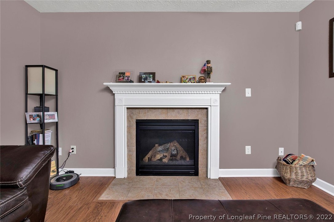 165 Pender Road Spring Lake, NC 28390 - Photo 9 of 33 a living room with furniture and a fireplace