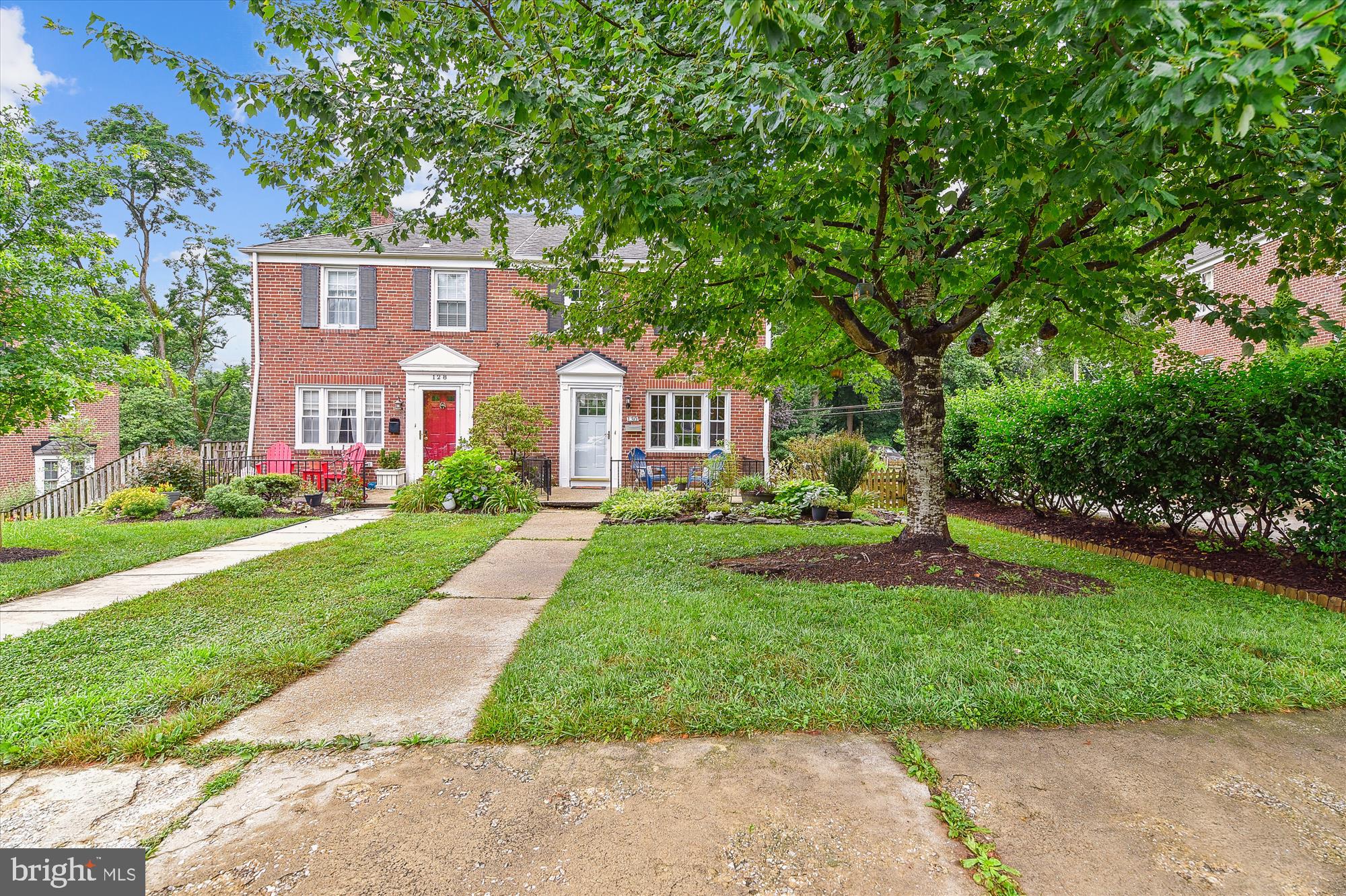 130 Stanmore Road Baltimore, MD 21212 - Photo 2 of 70 a front view of house with yard and green space