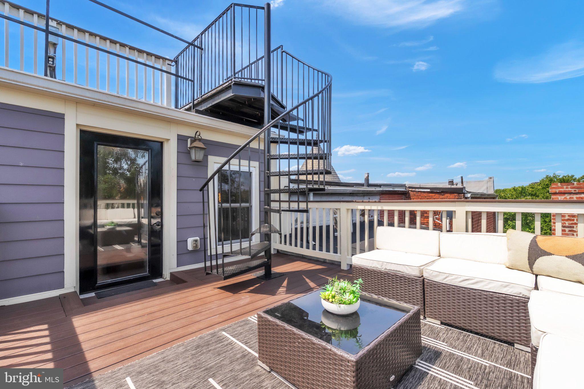 225 R Street Northwest Washington, DC 20001 - Photo 32 of 48 Upper Unit Rooftop #1
