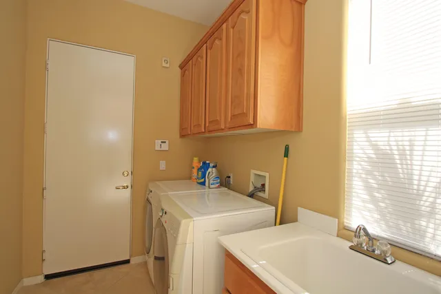 a bathroom with a sink and a vanity