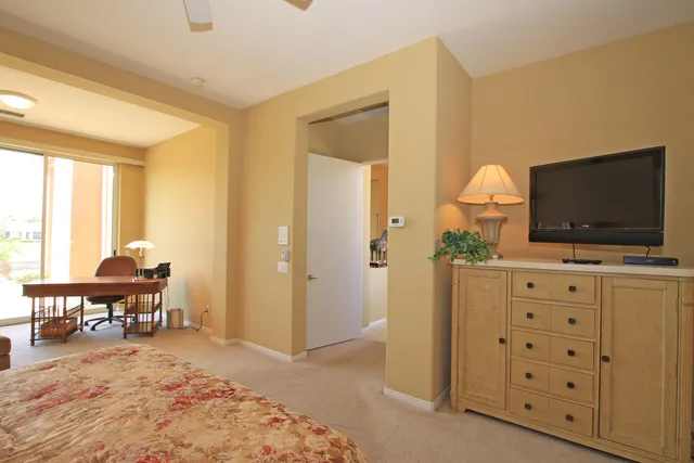 a bath tub sitting next to a window