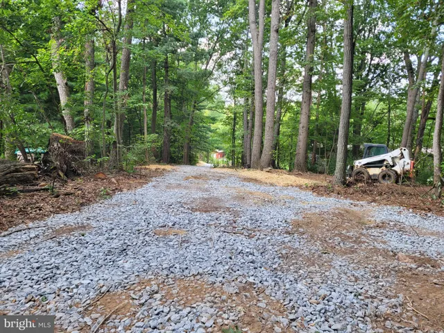 a view of outdoor space with trees