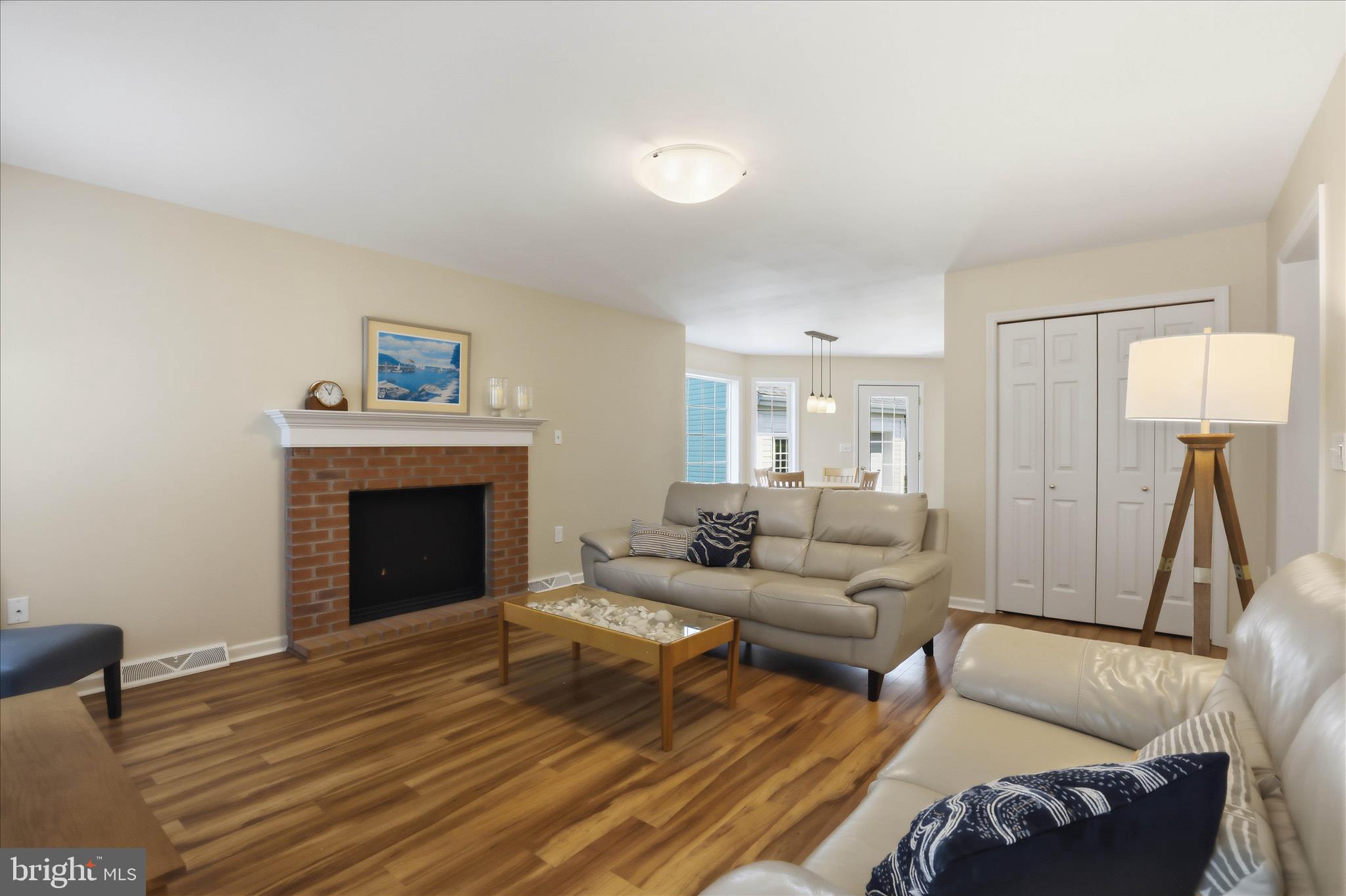 533 Thornberry Lane Lititz, PA 17543 - Photo 18 of 56 a living room with furniture and a fireplace