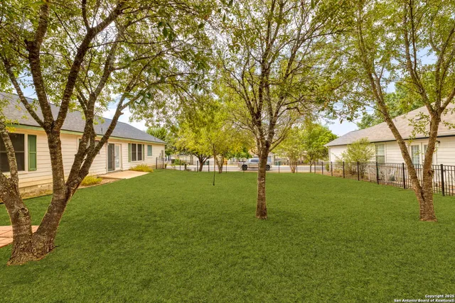 a view of outdoor space yard and green space