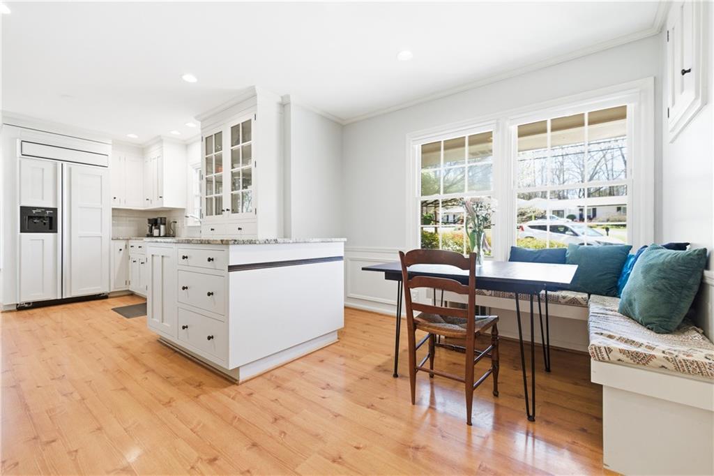 2864 Briarlake Road Northeast Atlanta, GA 30345 - Photo 15 of 77 a view of a dining room with furniture and wooden floor