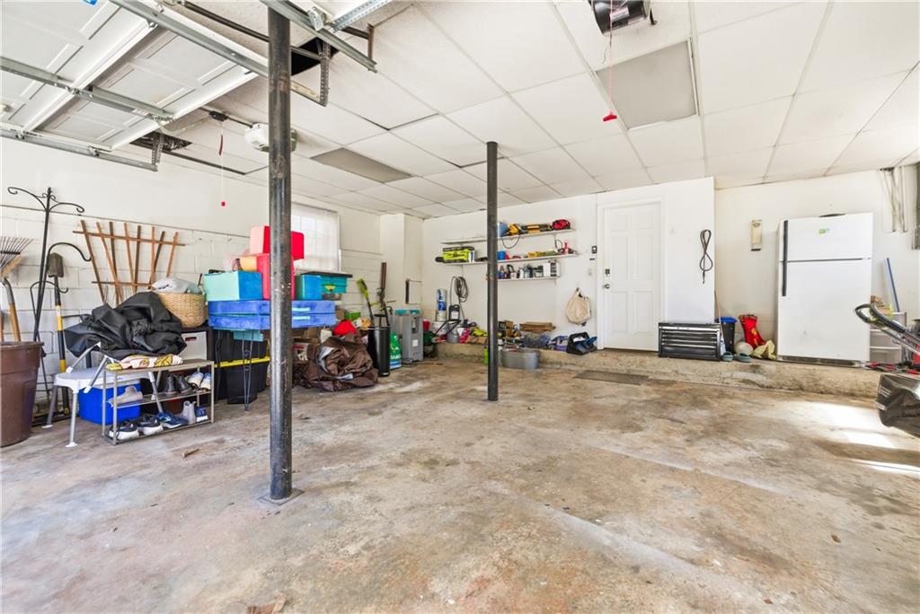 2864 Briarlake Road Northeast Atlanta, GA 30345 - Photo 69 of 77 a view of a garage with a bike and a garage