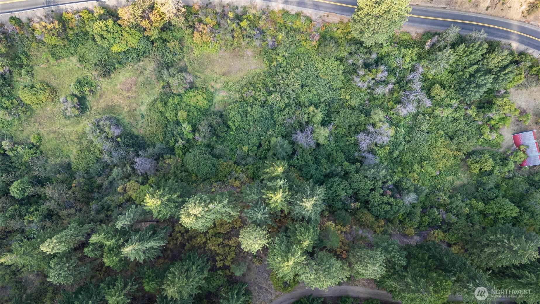 8979 Olalla Canyon Road Cashmere, WA 98815 - Photo 15 of 18 an aerial view of a house with a yard
