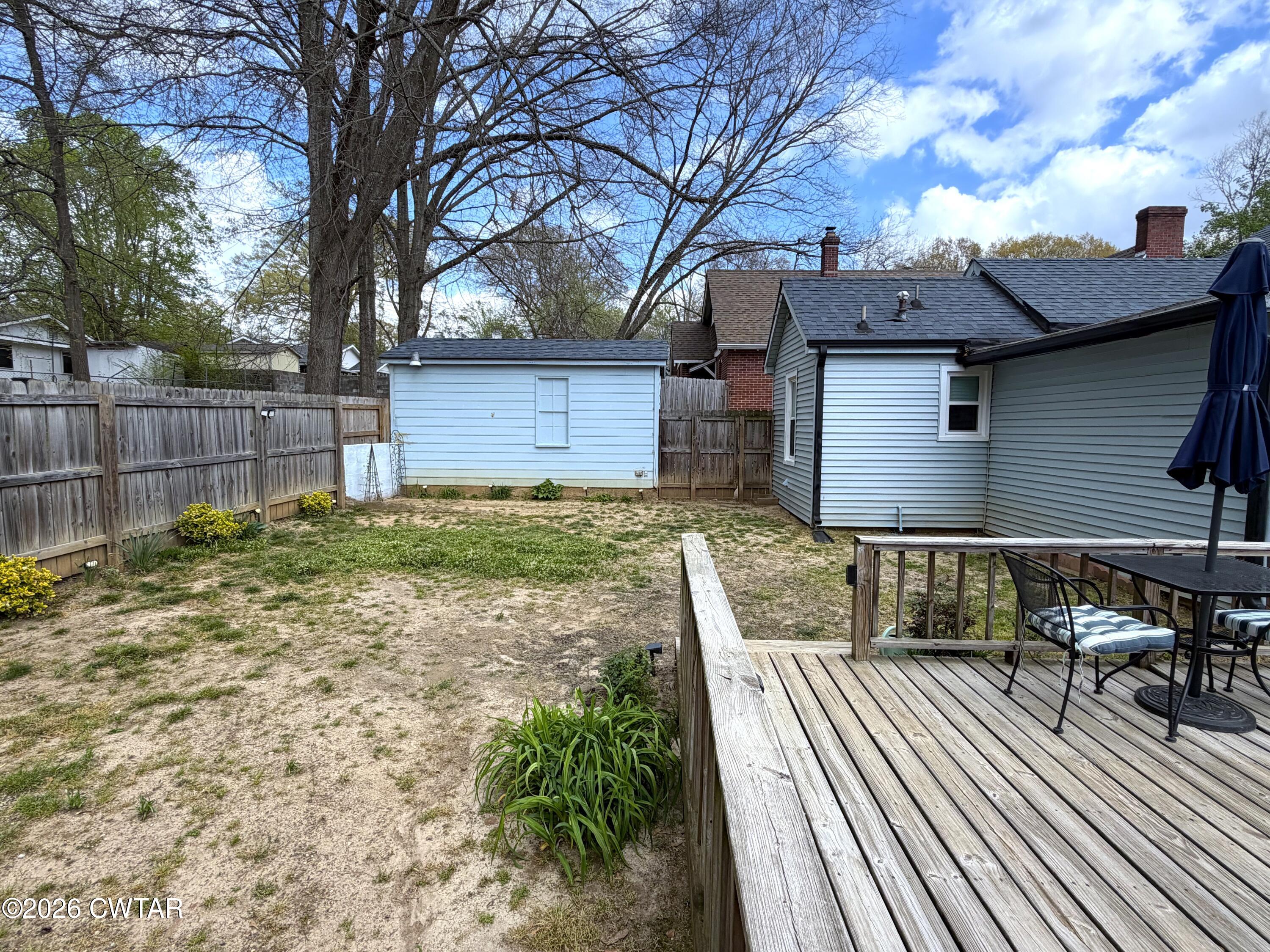 415 Division Avenue Jackson, TN 38301 - Photo 33 of 43 415 Garage from Deck