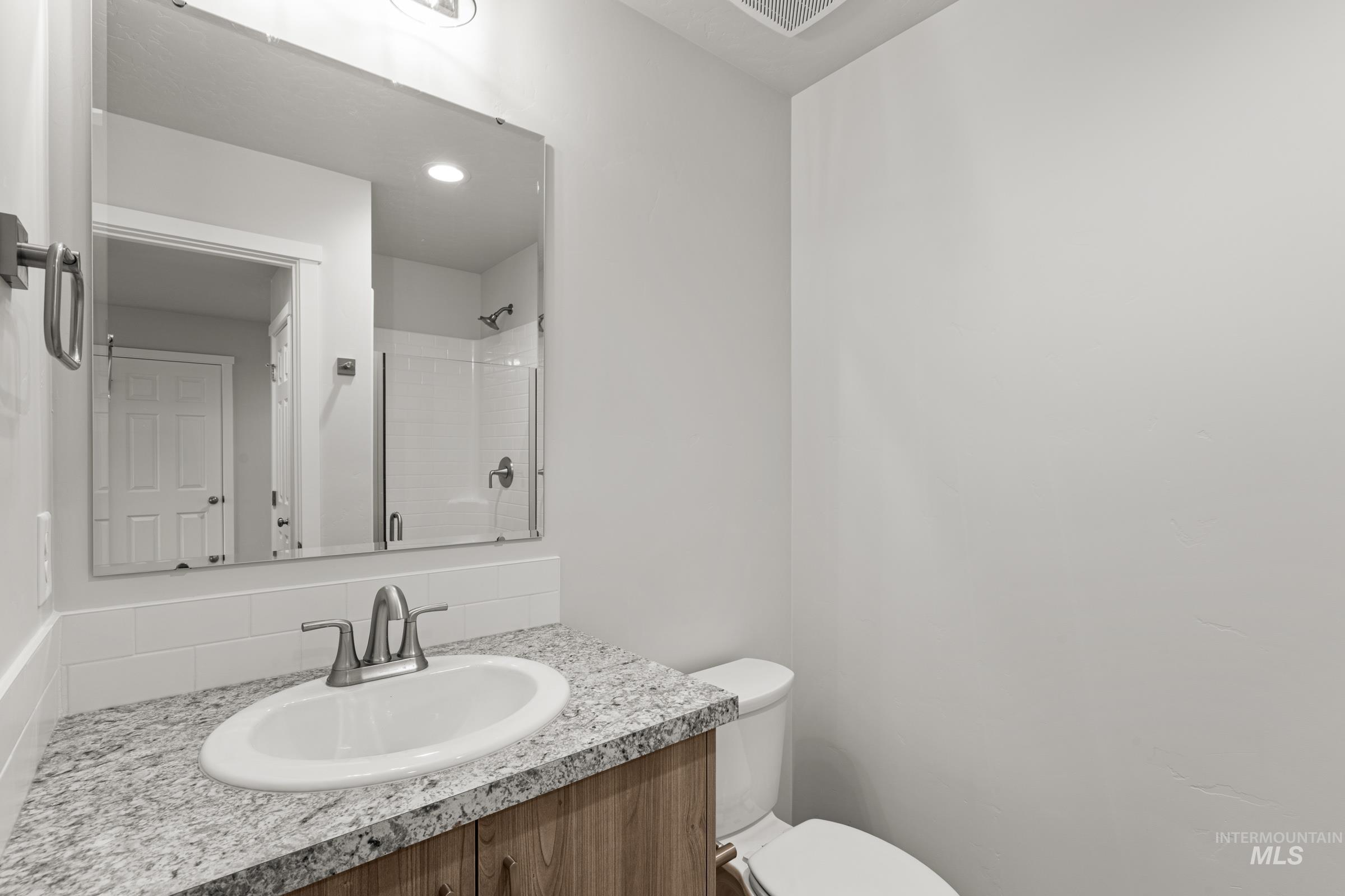 13693 Redway Court Caldwell, ID 83607 - Photo 25 of 25 Full bath featuring vanity and a shower stall