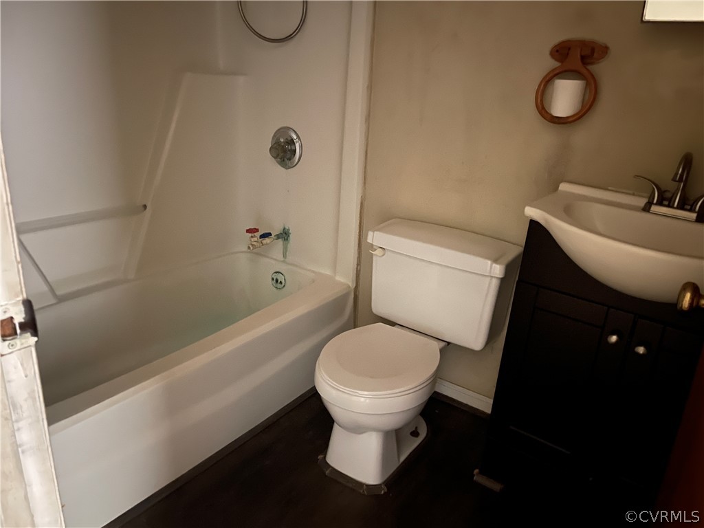 2288 Jennings Town Road Crewe, VA 23930 - Photo 10 of 12 a bathroom with a toilet and a shower