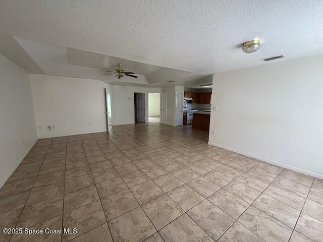 824 Faull Drive, Unit B Rockledge, FL 32955 - Photo 3 of 12 a view of a livingroom with a furniture and a ceiling fan