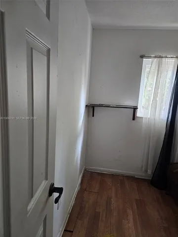 a close view of door