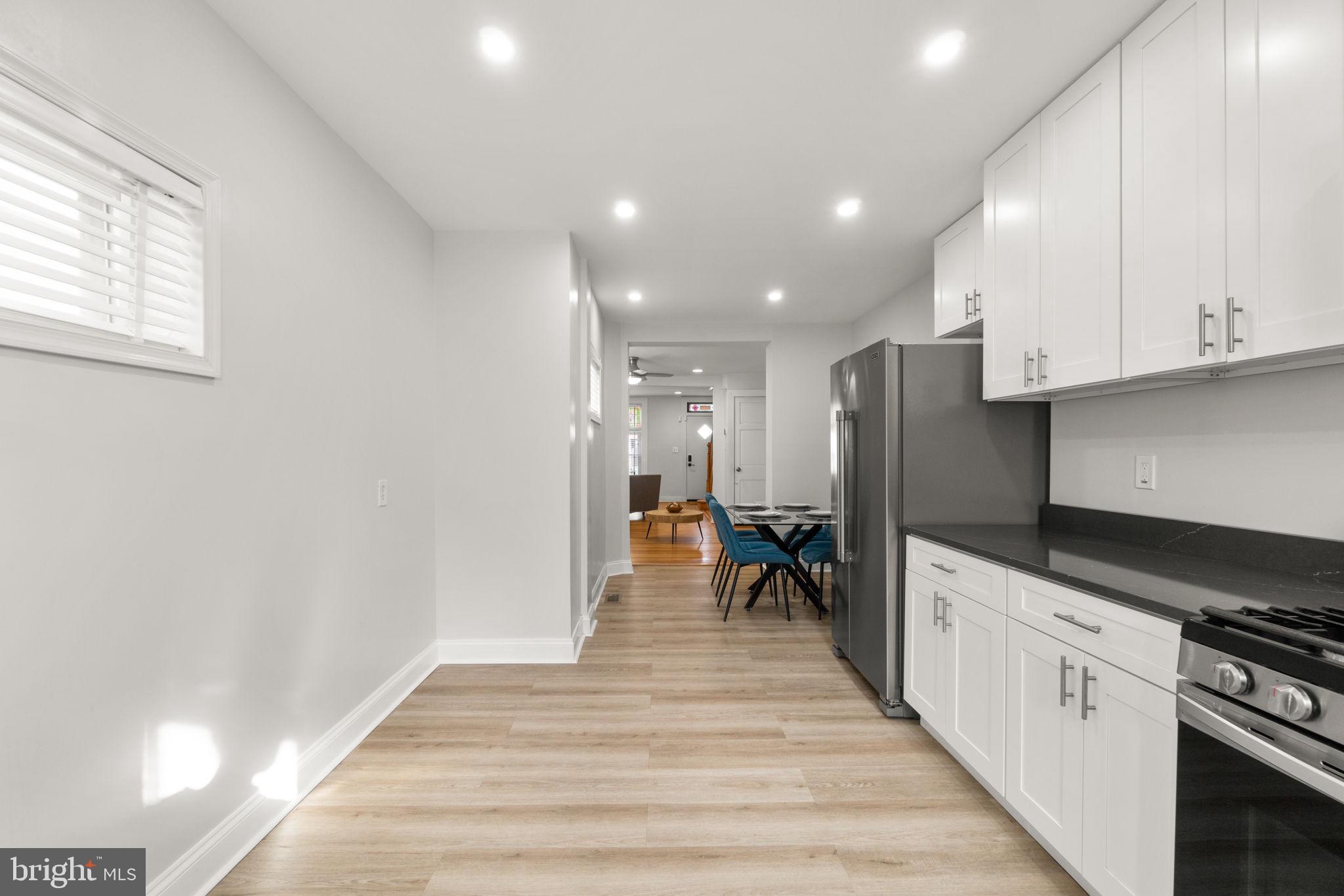 1827 Bank Street Baltimore, MD 21231 - Photo 13 of 31 Modern kitchen with sleek finishes.