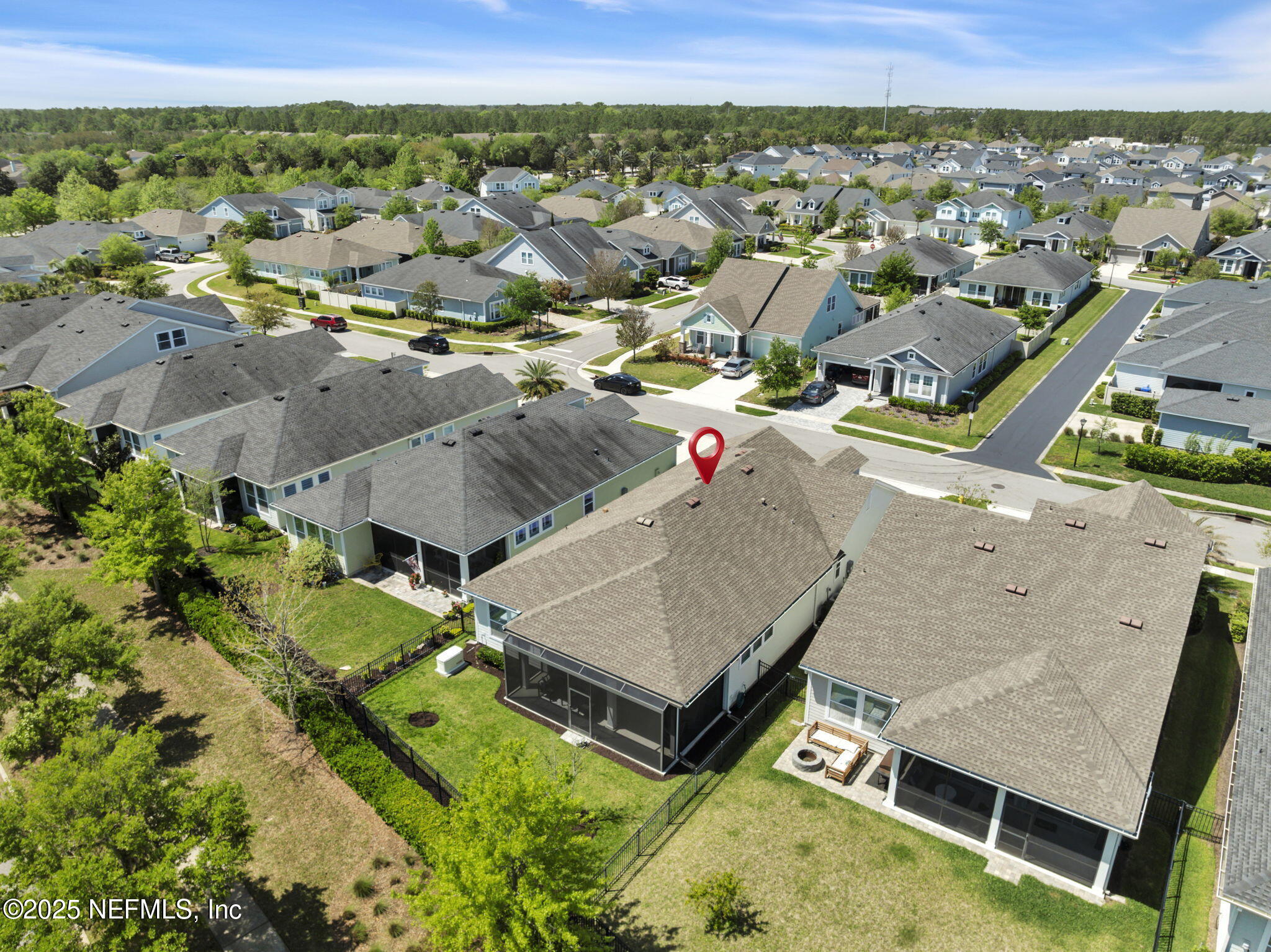 259 Daniel Park Circle Ponte Vedra, FL 32081 - Photo 42 of 69 an aerial view of residential houses with outdoor space